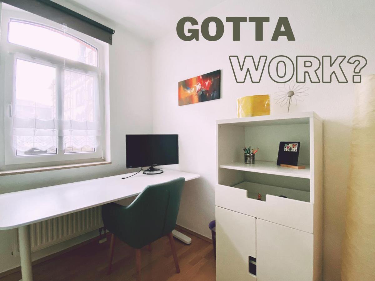 Zentral & Ruhig, Ideal Fuer Home Office Mit Garten Йена Екстериор снимка